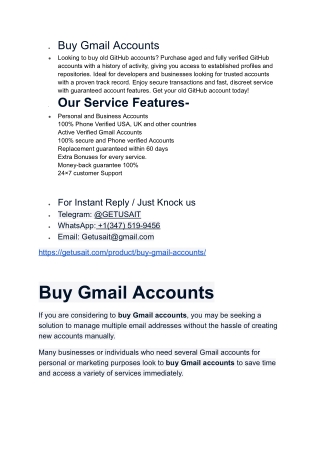 How to Buy Old Gmail Accounts Without Risking Your Security