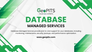 Core Features of Reliable Database Managed Services