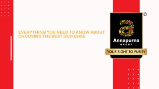 Everything You Need to Know About Choosing the Best Desi Ghee
