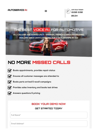 Voice ai car dealership