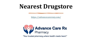Nearest Drugstore