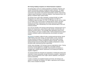 iso 9001 sertifika eğitimi