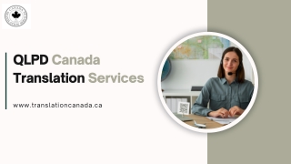 Document Translation Services Canada