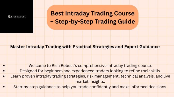 PPT - Best Intraday Trading Course – Step-by-Step Trading Guide ...