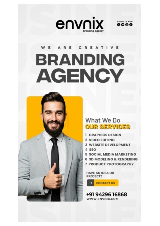 Envnix Branding Agency – Your Partner in Brand Growth