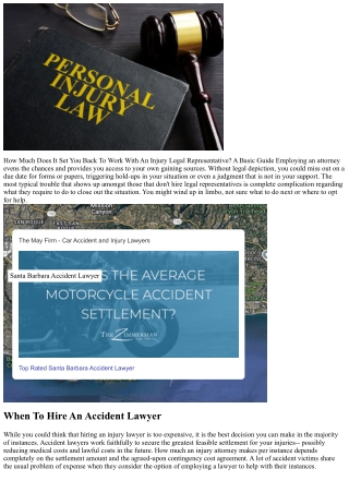 Just How Much Does It Set You Back To Work With A Personal Injury Lawyer? Goal A