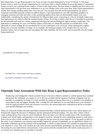 When To Hire A Lawyer After An Automobile Accident