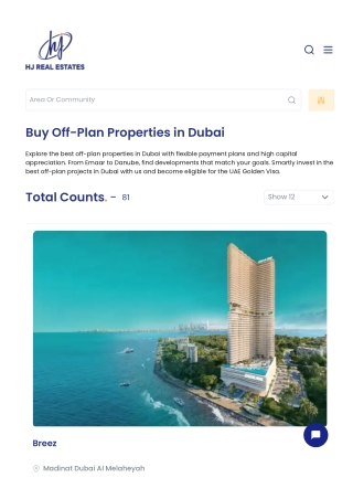 Why Off-Plan Property in Dubai Is the Future of Real Estate Investment
