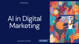 AI in Digital Marketing by SKDM