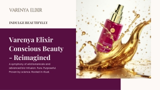 Natural Skincare by Varenya Elixir for Sensitive Skin