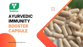 Top Ayurvedic Immunity Booster Capsule in India