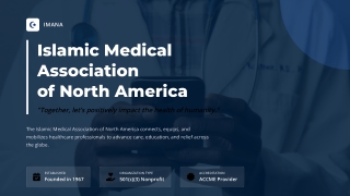 Healing Communities with the Islamic Medical Association