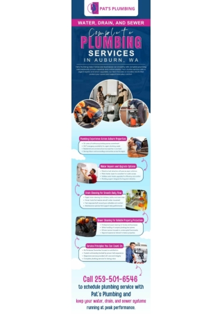 Trusted Residential & Commercial Plumbing Services in Auburn, WA