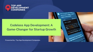 Codeless App Development A Game Changer for Startup Growth
