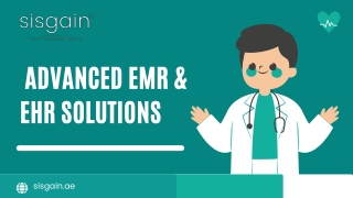 SISGAIN Software Advanced EMR & EHR Solutions
