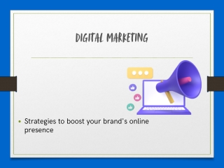 Digital Marketing : Meaning, Importance and Its Channels
