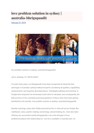love Spell caster in Melbourne, Australia, Get Your Ex Love Back, Black Magic