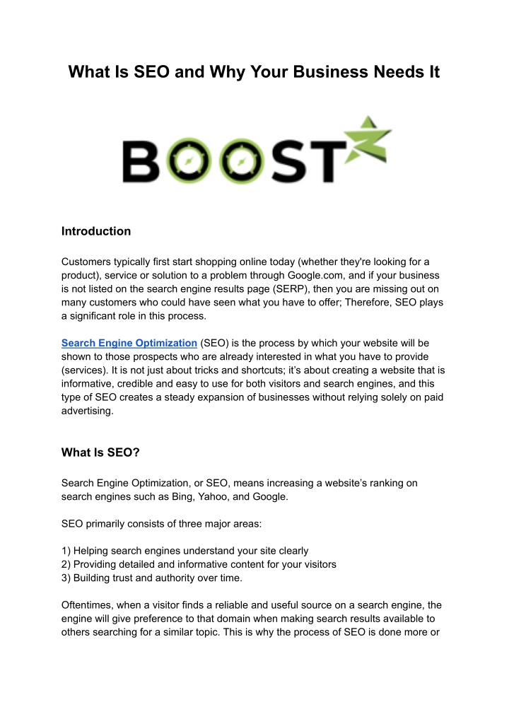 PPT - What Is SEO and Why Your Business Needs It PowerPoint ...