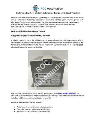 Allen Bradley 1756-L75