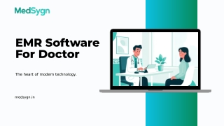 EMR Software for Doctor