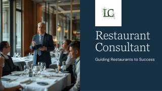 Restaurant Consultant – Expert Strategies for Profitable Restaurant Growth