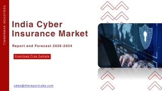India Cyber Insurance Market Outlook: Key Trends and Growth Factors 2034