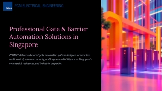 Need a Car Park Entrance Barrier Solution in Singapore?