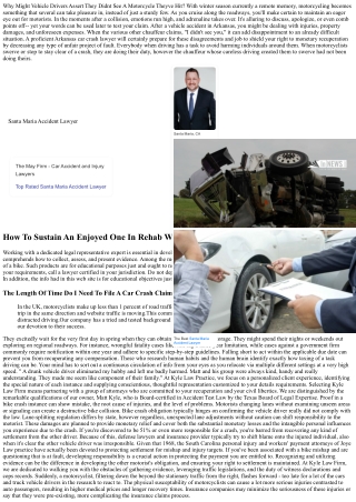 Getting Settlement When A Driver Doesn't See Your Bike Cost-free Lawful Guidance