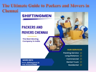 The Ultimate Guide to Packers and Movers in Chennai