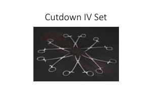 Understanding the Critical Role of a Cutdown IV Set