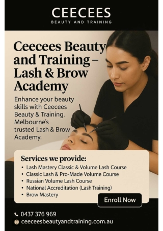 Beauty Training Courses - Ceecees Beauty & Training