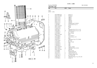 HURLIMANN h-351 Tractor Parts Catalogue Manual Instant Download (SN 2000 and up)