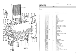 HURLIMANN h-351 Tractor Parts Catalogue Manual Instant Download