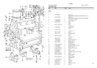 HURLIMANN h-358 Tractor Parts Catalogue Manual Instant Download