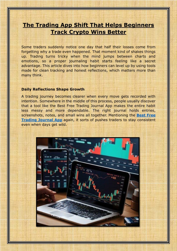 PPT - The Trading App Shift That Helps Beginners Track Crypto Wins ...