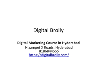 Digital Brolly..ppt