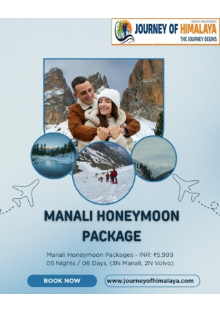 Manali honeymoon package