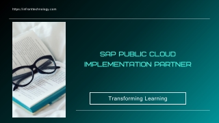 Transform Your Business with an SAP Public Cloud Implementation Partner