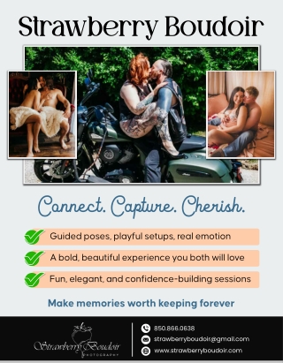 Connect, Capture, Cherish A Couple Boudoir Experience