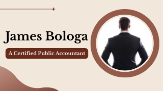 James Bologa - A Certified Public Accountant