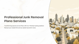 Simplify Cleanouts with Professional Junk Removal Plano