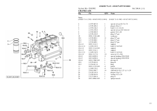 HURLIMANN joker 75.4 e Tractor Parts Catalogue Manual Instant Download (SN h10s714wt1e10001 and up)