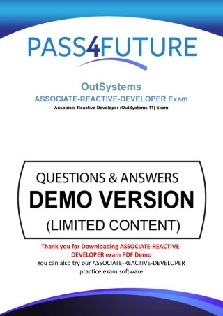 Updated Associate-Reactive-Developer Exam Questions