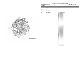 HURLIMANN prince 55 Tier 3 Tractor Parts Catalogue Manual Instant Download (SN zkdak80200mh30001 and up)