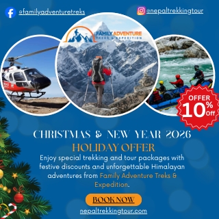 Christmas & New Year 2026 Trekking & Tour Offer Nepal