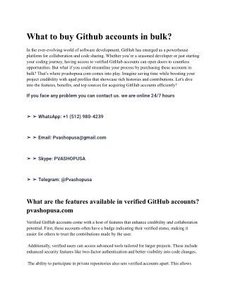 Top 3.3 Sites to Buy GitHub Accounts Old and New in ...