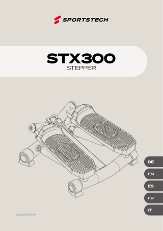 Sportstech STX300 Stepper – Kompakt & Effektives Cardio-Training