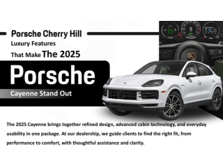 Luxury Features of the 2025 Porsche Cayenne: Design, Tech & Performance