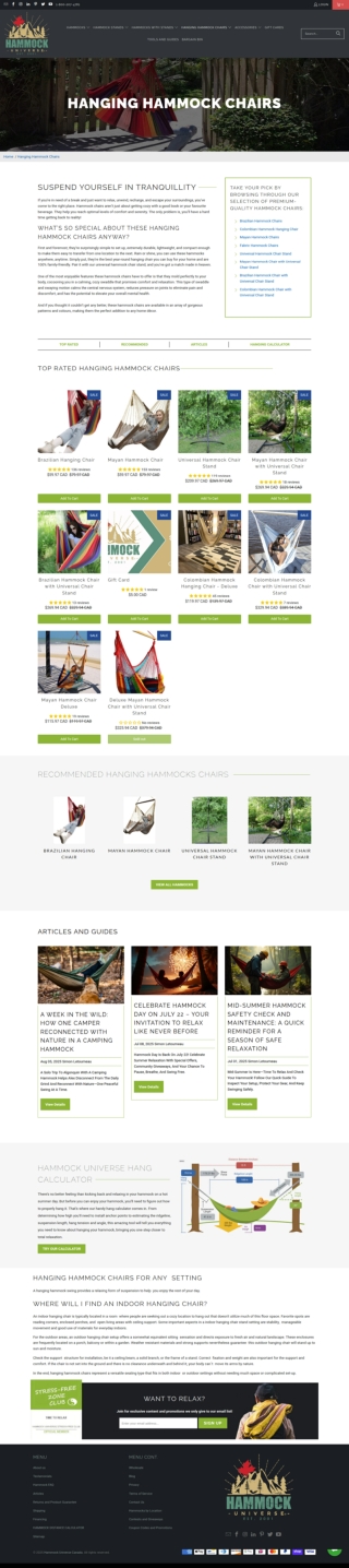 Outdoor Hanging Chair