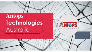 Antops Technologies Australia Presentation